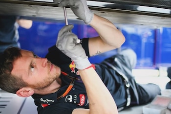 Lee Stevenson, jefe de mecánicos