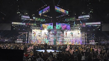 Uno de los tantos estadios