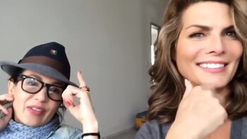 Yolanda Andrade y Montserrat Oliver