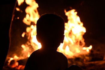 Noche de San Juan en Almería