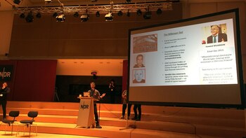 Una de las exposiciones en