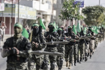 Los terroristas de Hamas utilizan