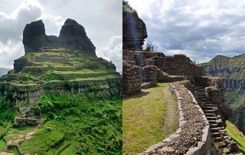 Waqrapukara, la fortaleza inca. (Captura)