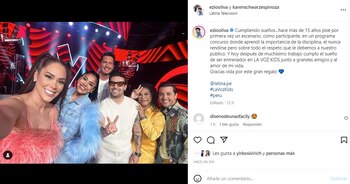 Ezio Oliva en 'La Voz