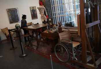 Parte del taller de Frida,