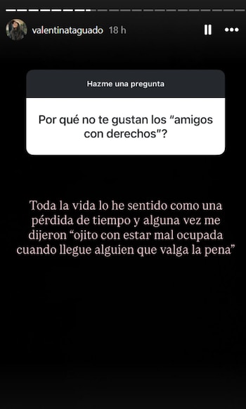 La locutora respondió a las