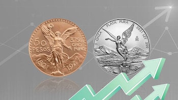 El costo del Centenario de oro y la Onza de plata depende de una serie de factores (Infobae)