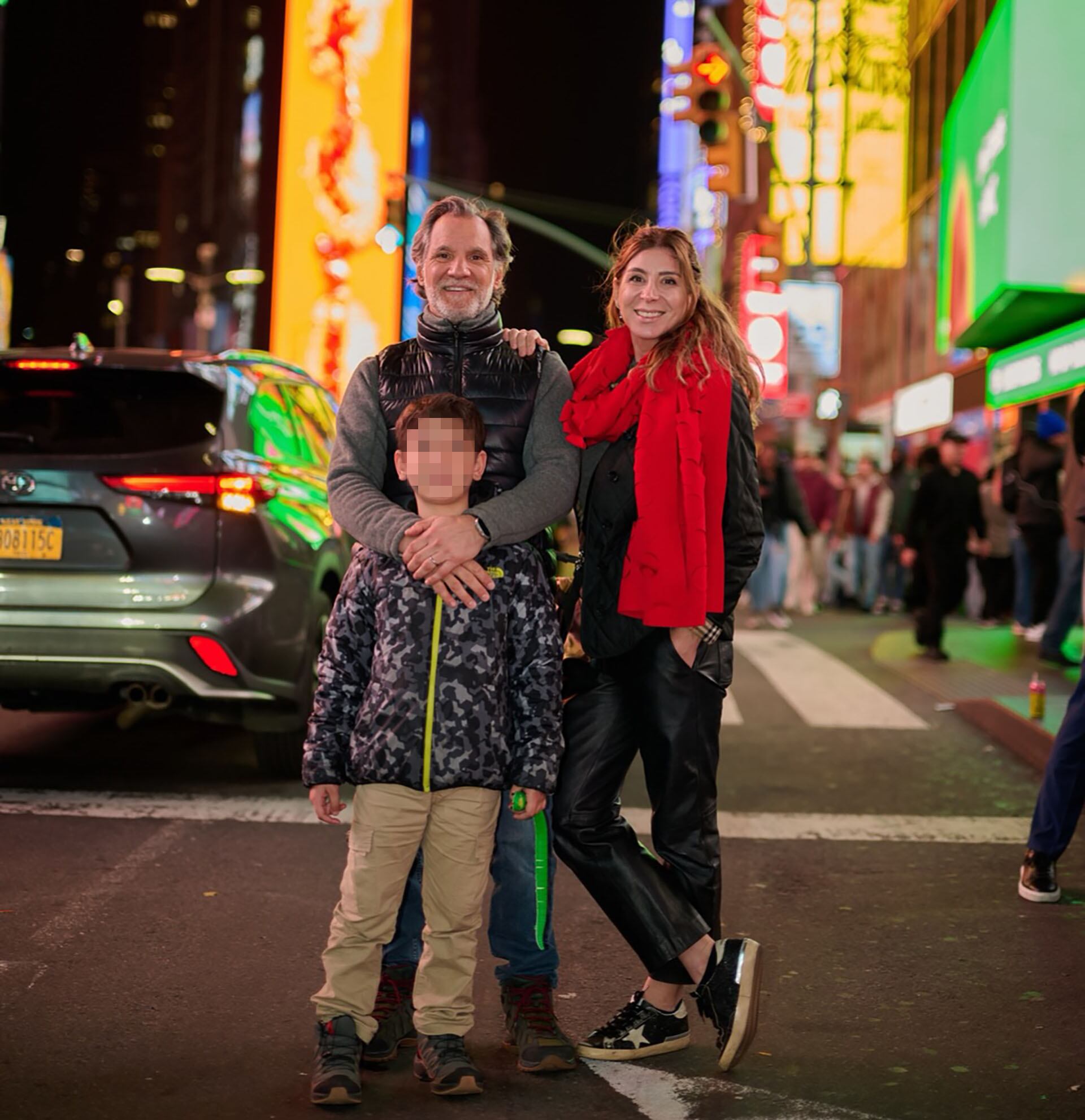 La familia que denunció el caso de discriminación.