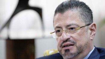 El presidente de Costa Rica