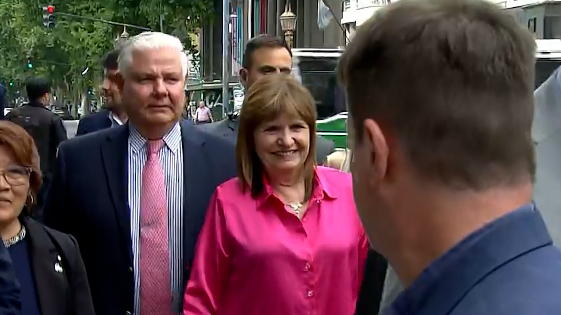 Patricia Bullrich, en su estreno como jefa política del oficialismo en el Senado