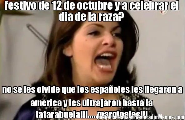 En redes sociales la comunidad conmemoró este 12 de octubre con memes y burlas sobre el antes llamado