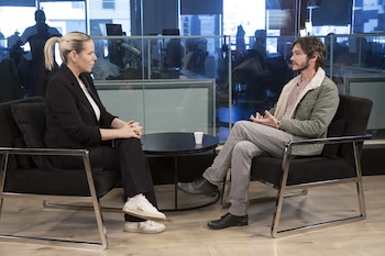 Emanuel Ortega con Tatiana Schapiro