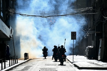 enfrentamientos mineros en Bolivia con la Policía