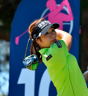 La golfista surcoreana, Jeongeun Lee.