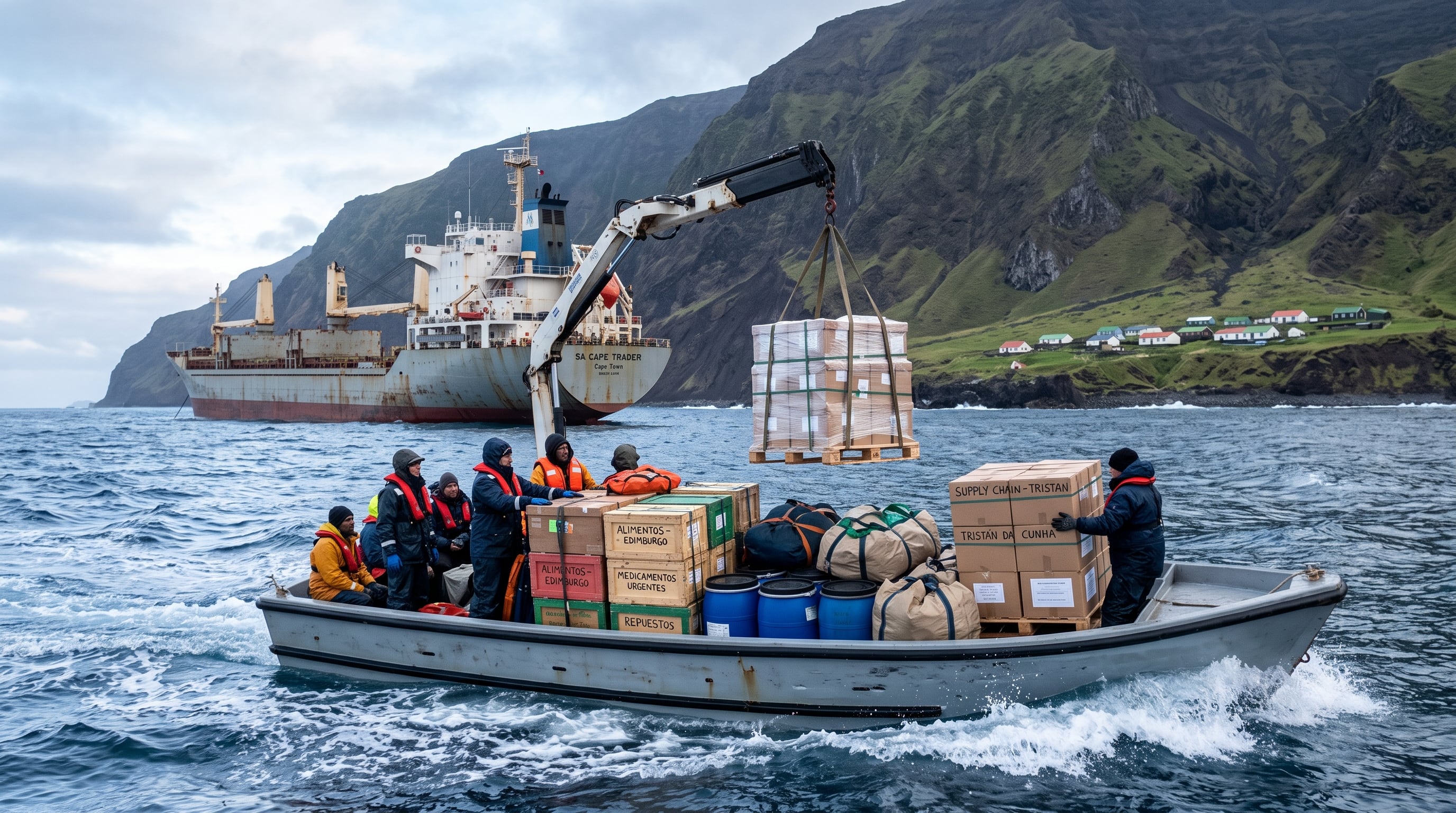 La última milla más extrema: cómo se entrega mercadería en las islas y bases más aisladas del mundo