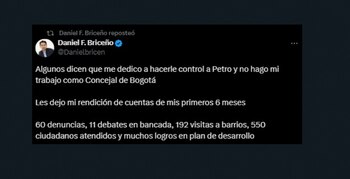 Daniel Briceño revela su trabajo