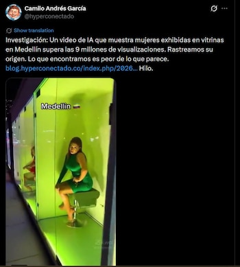 La información fue revelada tras