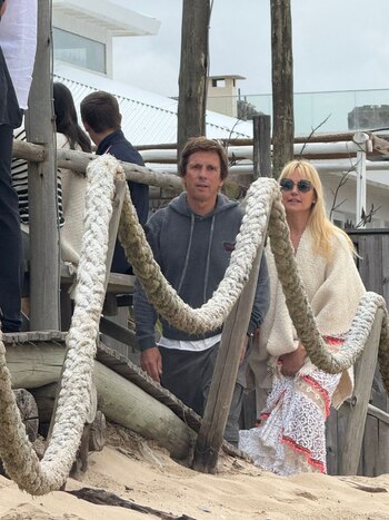 Valeria Mazza y Alejandro Gravier,