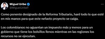 Publicación Miguel Uribe Turbay