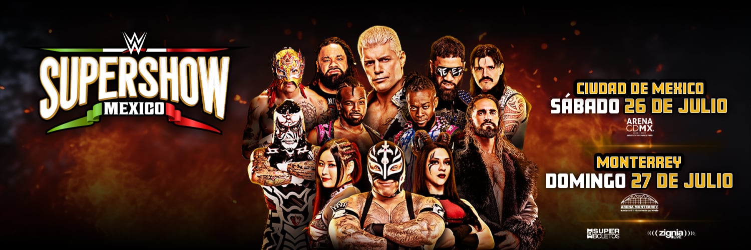 WWE vendrá a México y los boletos están prácticamente agotados. Imagen cuenta de X @wweenespanol