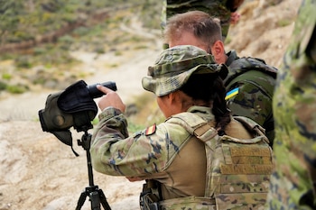 Módulo de operaciones militares en terreno urbano en la formación a ucranianos (EMAD)