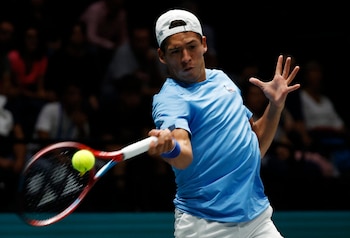 Báez cayó en tres sets