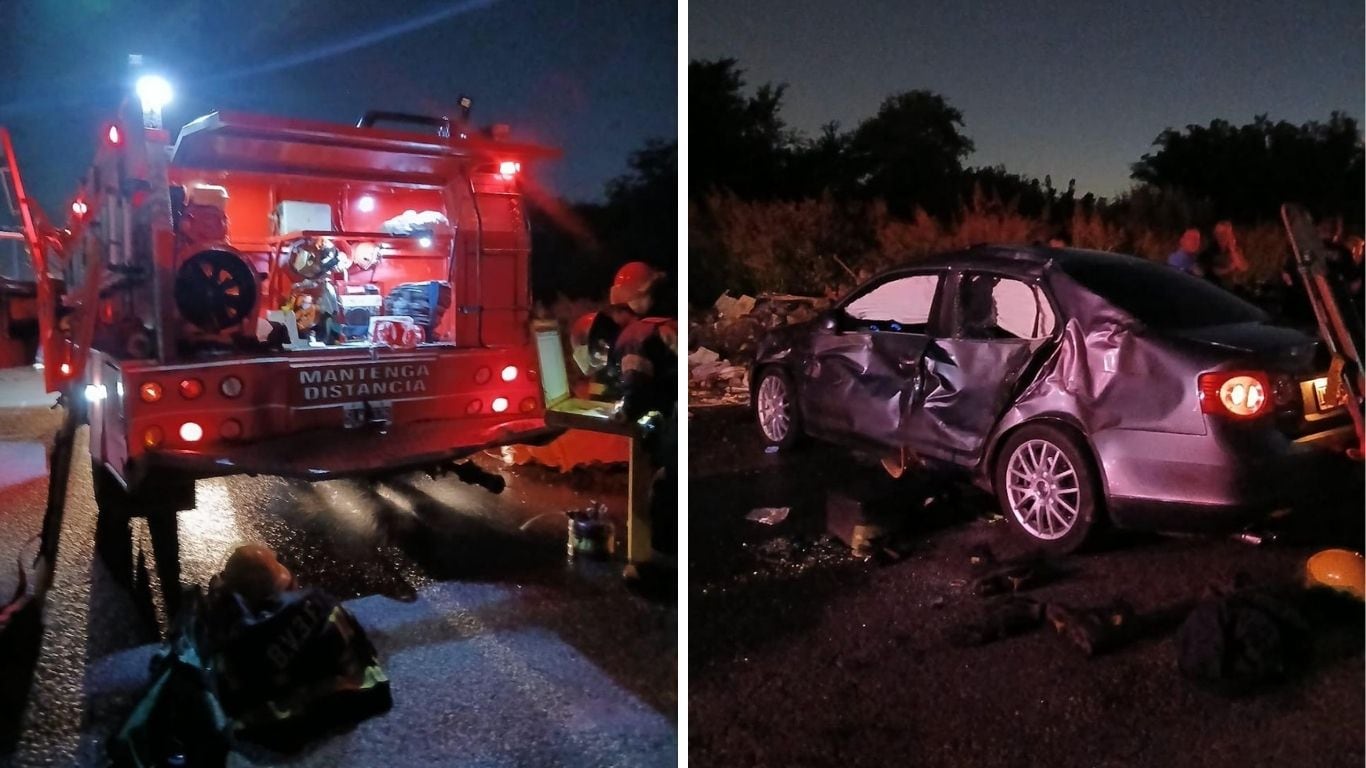 Bombera herida en accidente de Morón sufre amputación de pierna izquierda