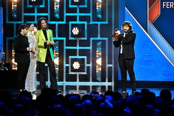 Martín Piroyansly en los Grammy