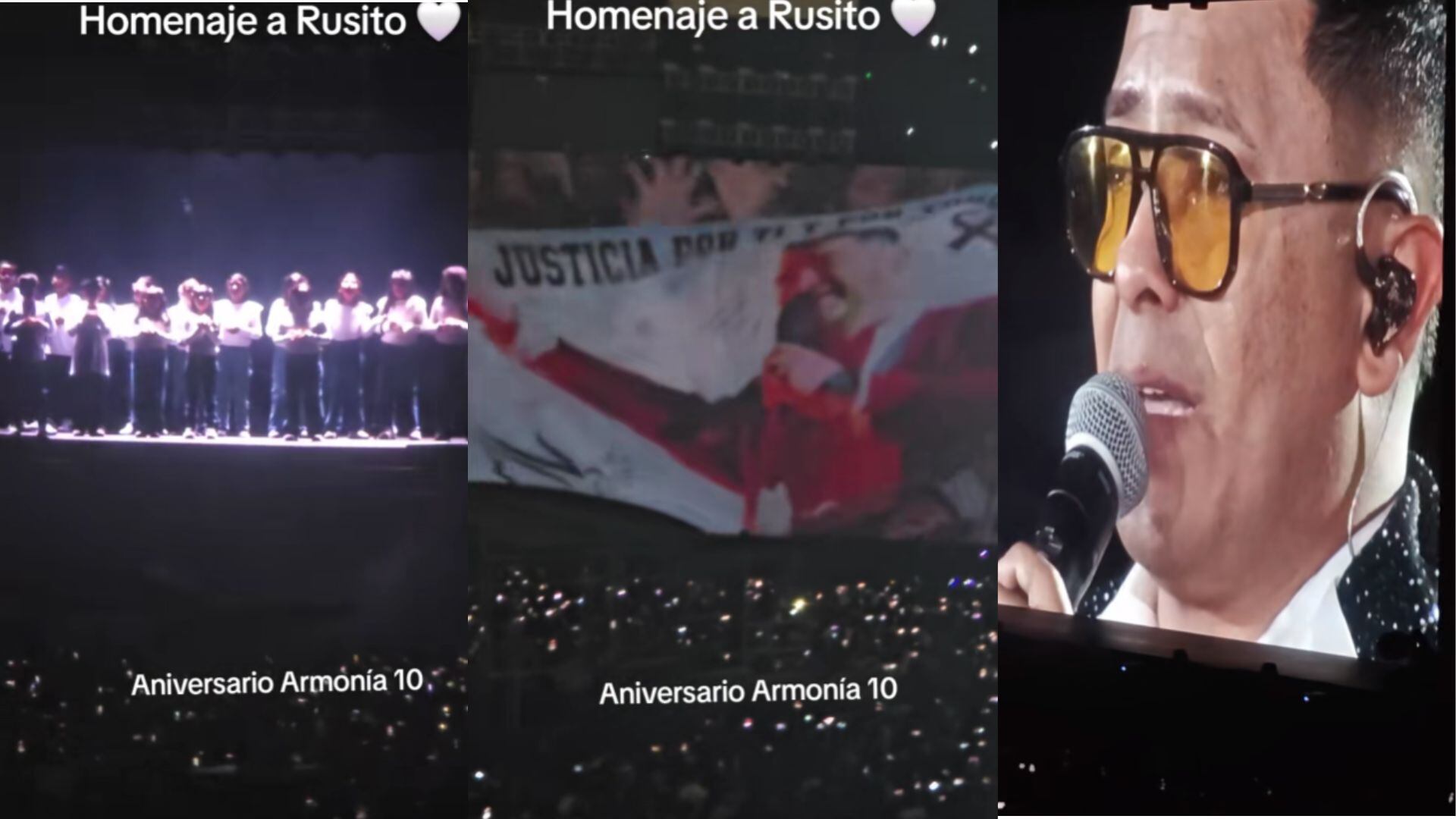 Armonía 10 rindió homenaje a Paul Flores ‘Ruso’ en su concierto en San Marcos: “Sigues doliendo”. (TikTok)