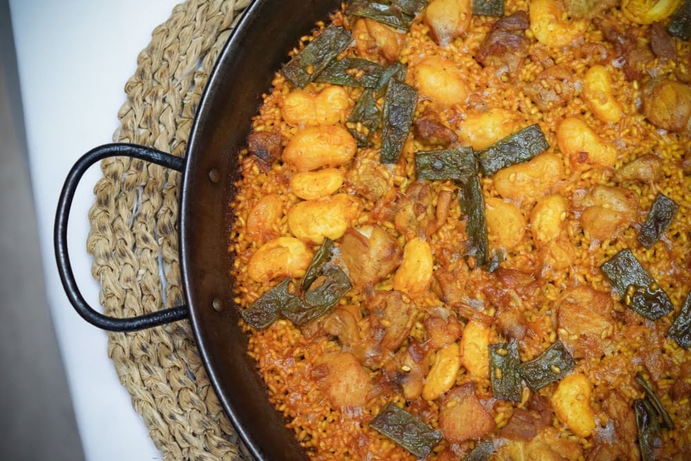 Paella del restaurante L