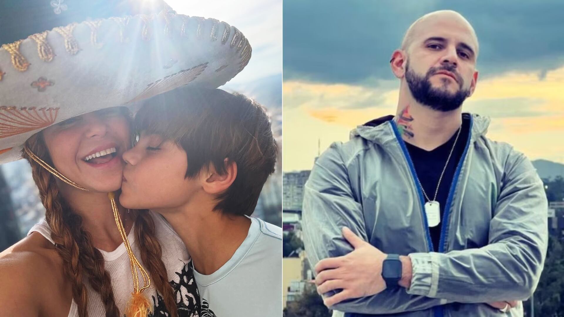 Usuarios en redes arremetieron contra el influencer por hablar sobre el un niño. (IG Shakira / El Temach)