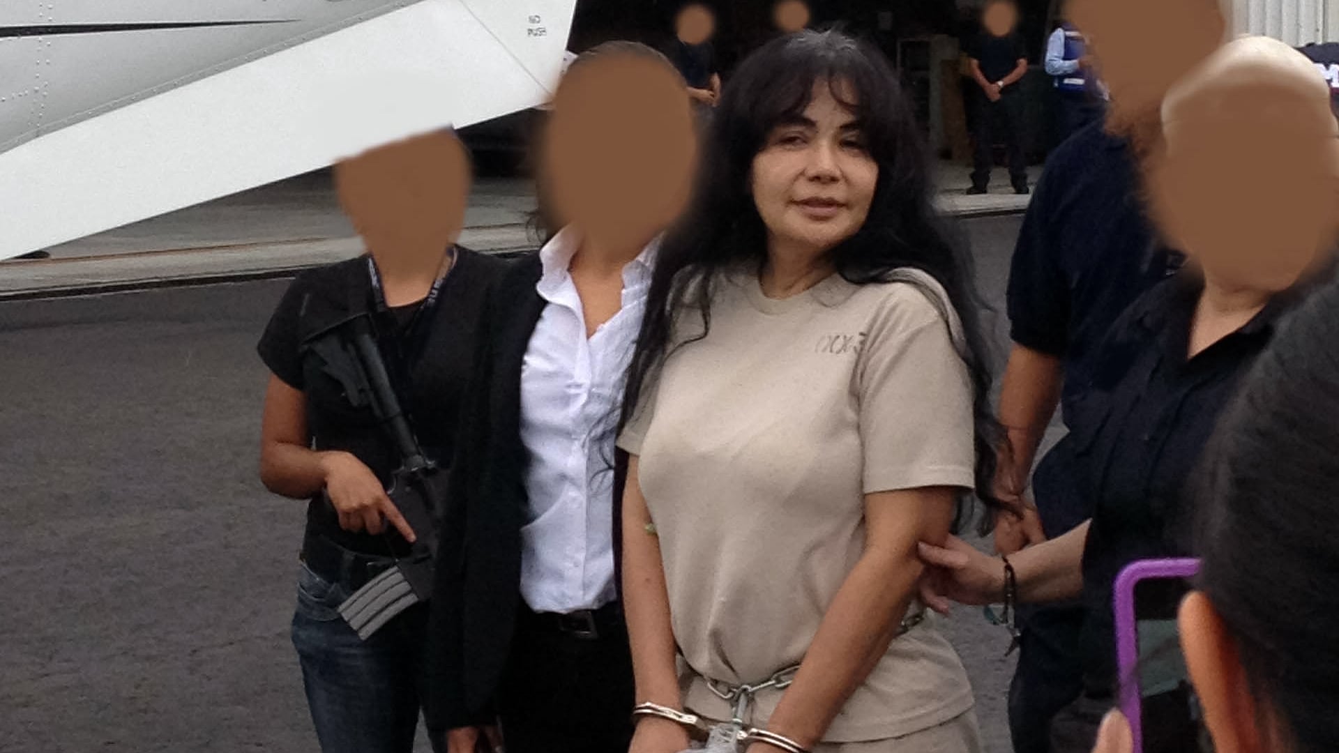 La Reina del Pacífico detenida.FOTO: CUARTOSCURO.COM
