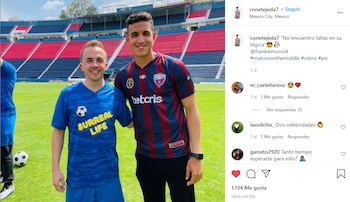 El mediocampista mexicano compartió una