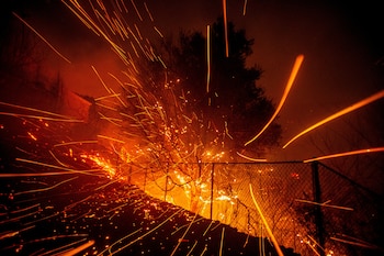 Hasta el momento, el incendio