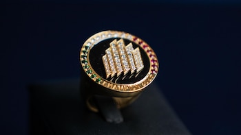 Un anillo de diamantes para el campeón: el pádel incorpora una tradición de la NBA y la NFL
