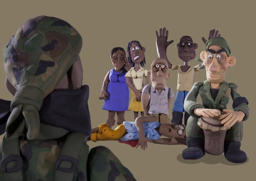 Las Autodefensas Unidas de Colombia (AUC) perpetraron asesinatos selectivos, torturas y violencia sexual en El Salado con presunta complicidad militar - crédito Edgar Humberto Álvarez/ Se lo Explico con Plastilina