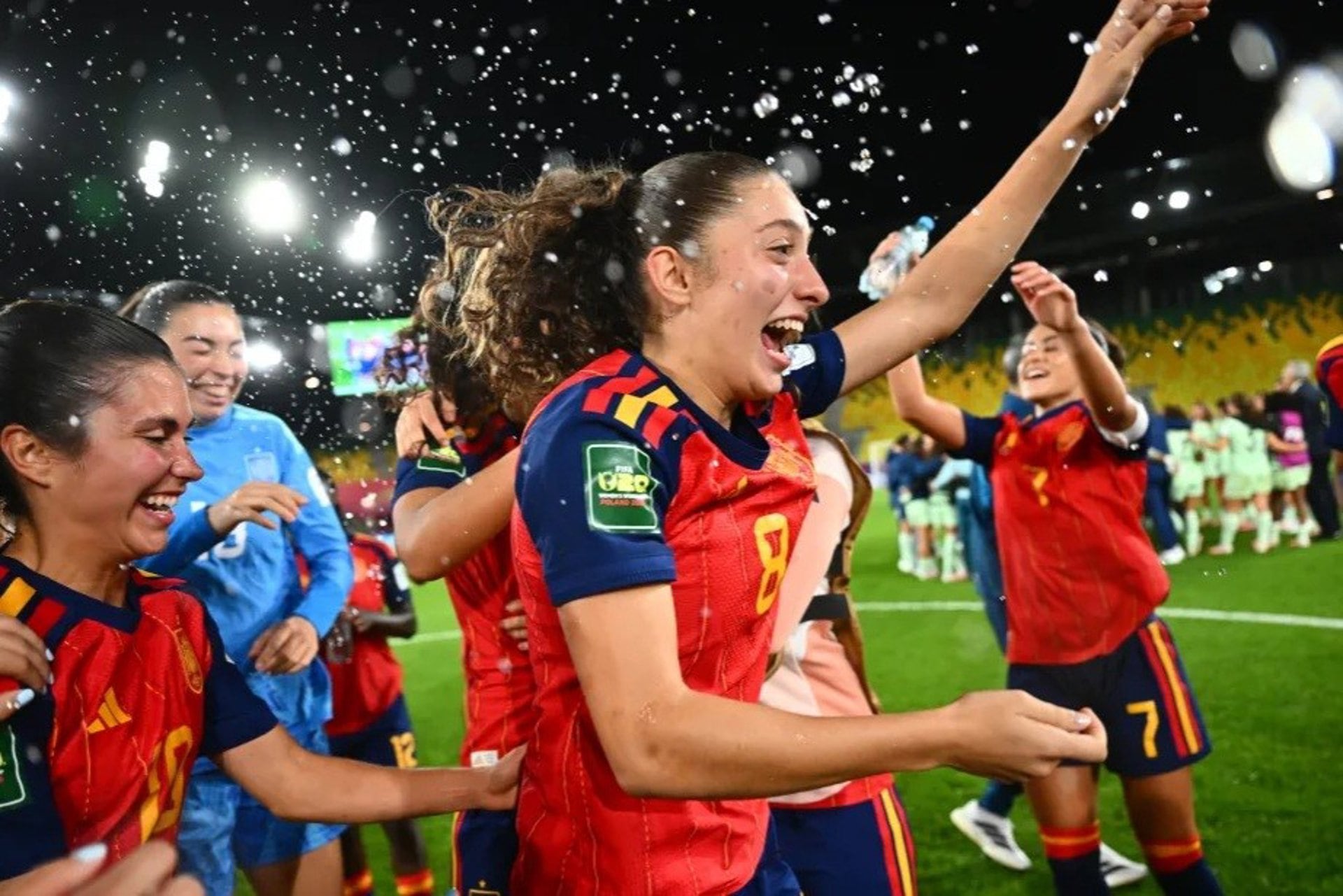 27/09/2026 Las futbolistas de la selección española sub-20 celebran una victoria.
EUROPA ESPAÑA DEPORTES
RFEF