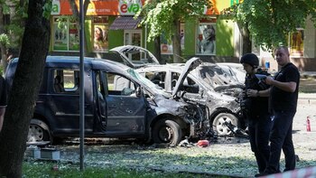 Agentes de policía en el