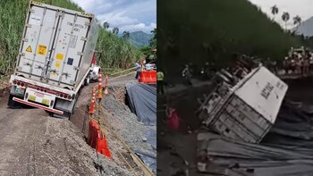 En video quedó registrado el