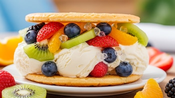 Galletas de hielo con frutas: el postre refrescante y fácil que se vuelve el favorito del calor