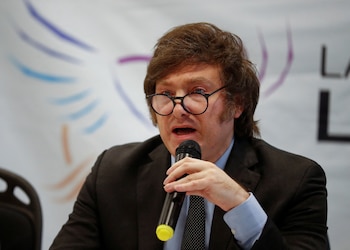 Javier Milei pidió el cierre