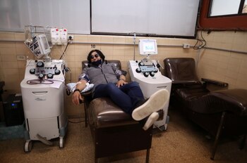 Horacio Sabatini, dona plasma luego