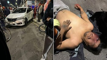 Hombre lesionado por los hechos.