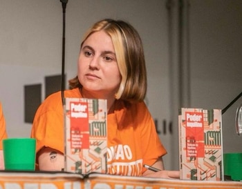 Valeria Racu, portavoz del Sindicato