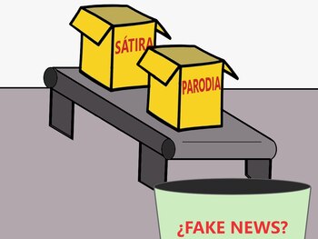 Sátira, parodia y desinformación.