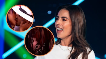 ‘La casa de los famosos’ se llenó de besos: Juanda Caribe y Mariana Zapata, y Alexa Torrex y Tebi sorprendieron con románticos acercamientos