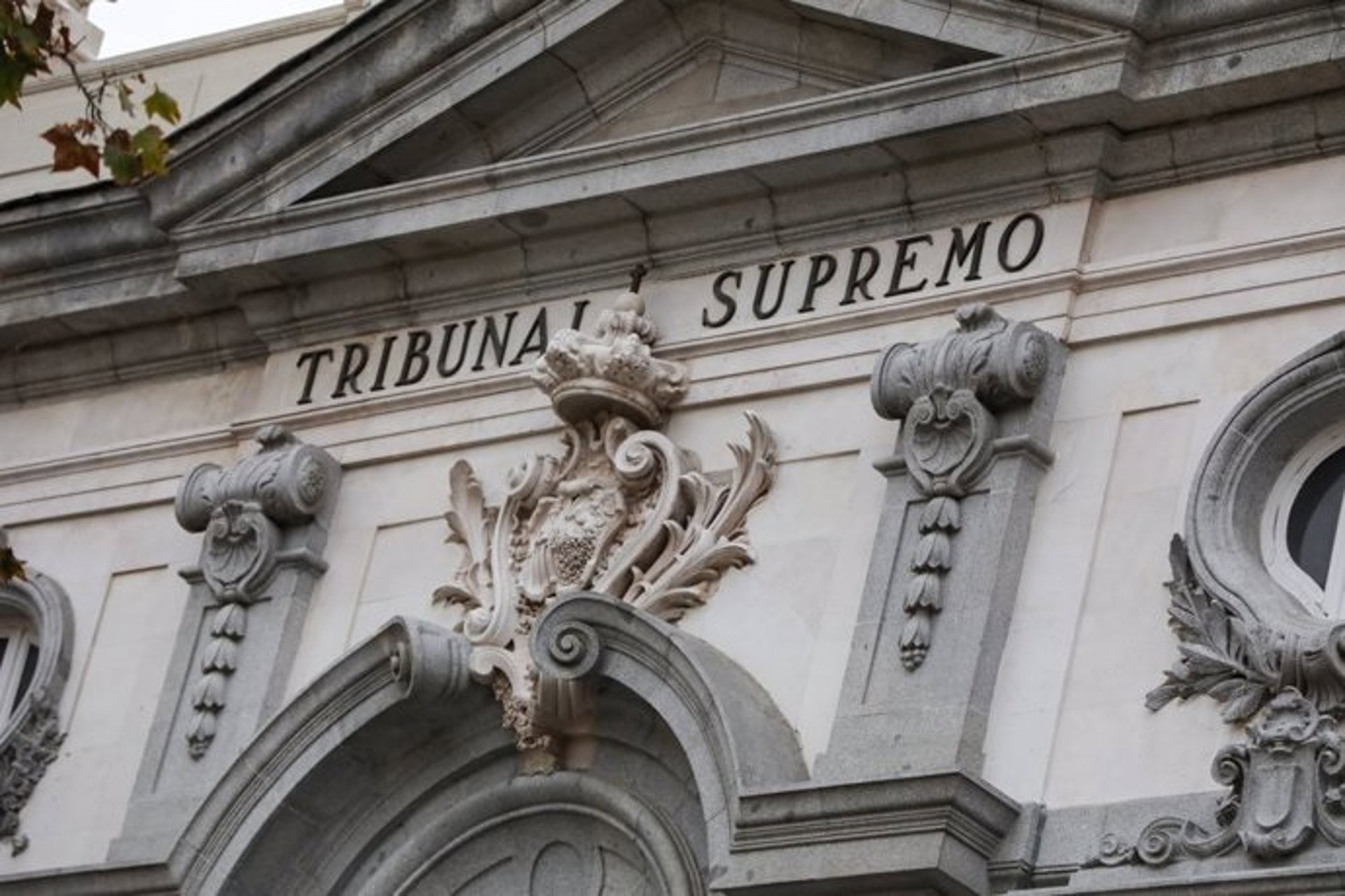 Fachada del Tribunal Supremo. (Europa Press)