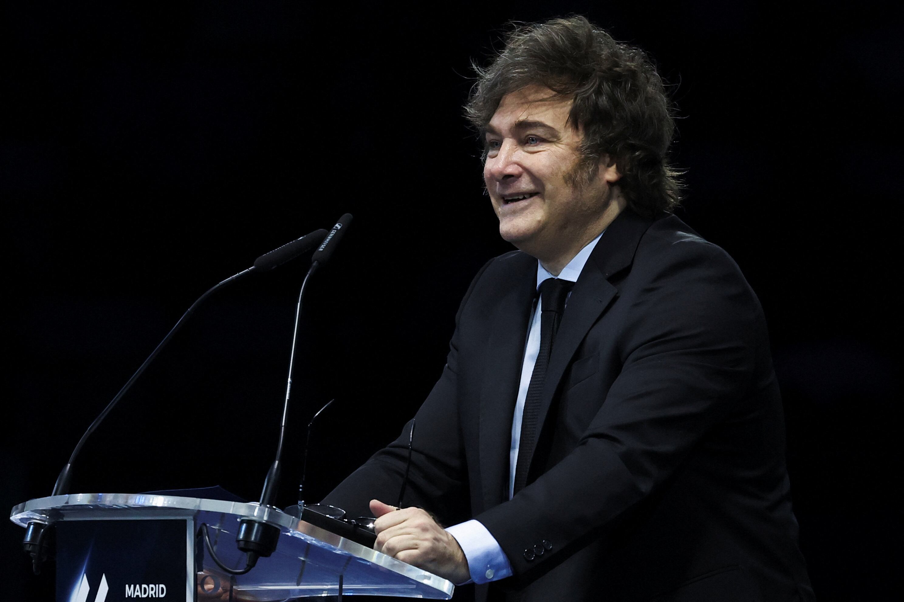 El presidente argentino Javier Milei (REUTERS)