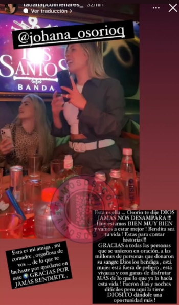 La esposa del futbolista