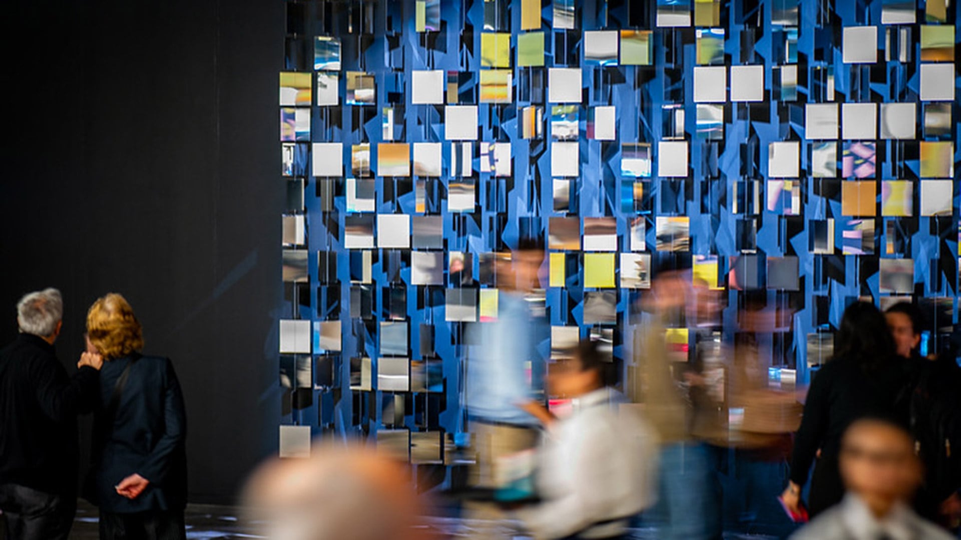 El homenaje a Julio Le Parc, fallecido este año, con una obra donada por la Fundación Corporación América